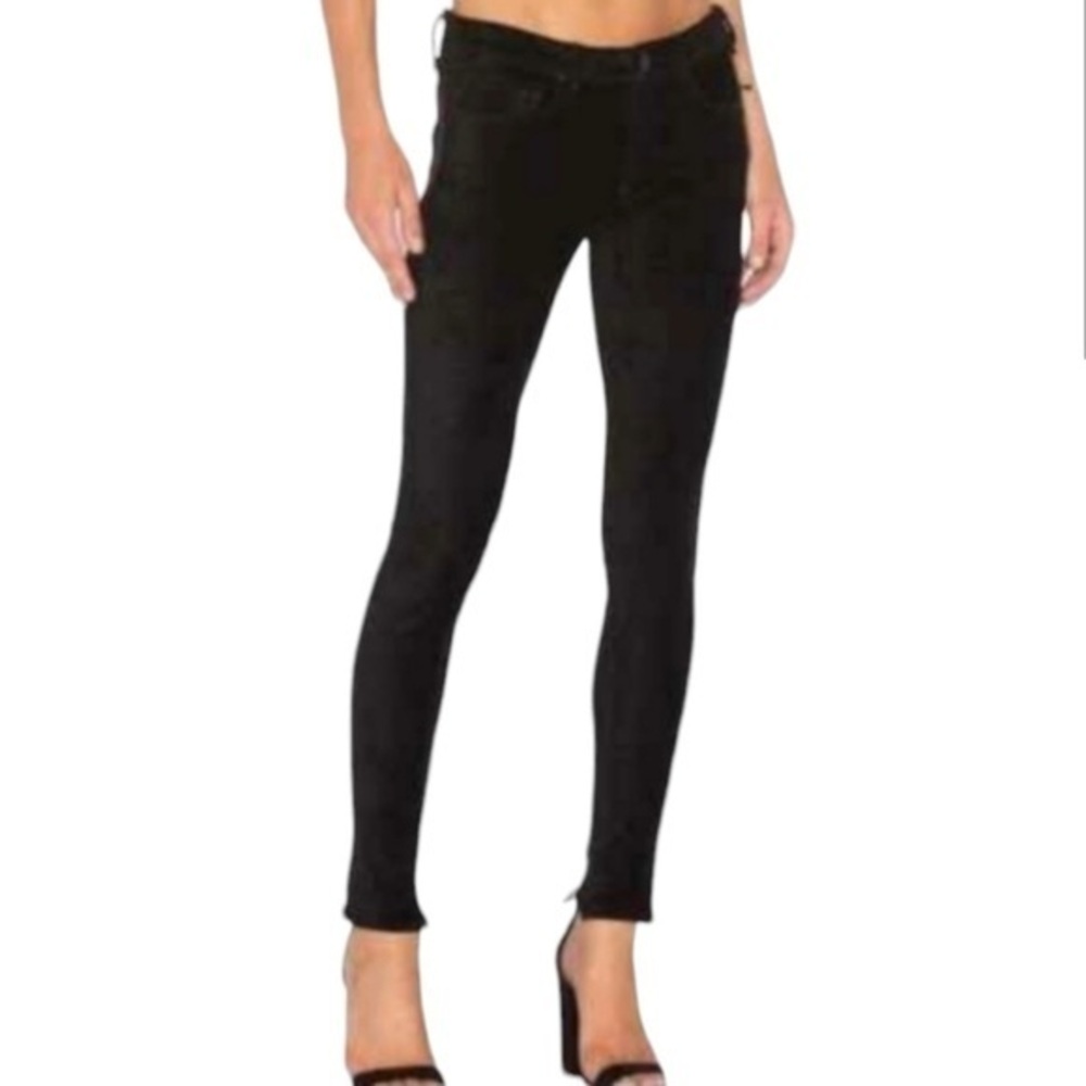 McGuire faux vegan suede newton skinny pants